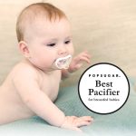 Nanobebe Baby Pacifiers 0-3 Month - Orthodontic, Curves Comfortably with Face Contour, Award Winning for Breastfeeding Babies, 100% Silicone - BPA Free. Perfect Baby Registry Gift 2pk,Grey - Image 6